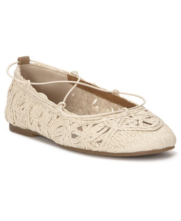 ラッキーブランド レディース シューズ パンプス レース Lucky Brand Womens Tennyr Laced Raffia Ballet Flats Natural Tuscany Sundial Crochet 30,800円