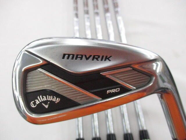 キャロウェイ　MAVRIK PRO　NSプロ MODUS 3 TOUR 105　Sフレックス　アイアンセット　中古　ゴルフドゥ！高松田村店【最短即日発送】
