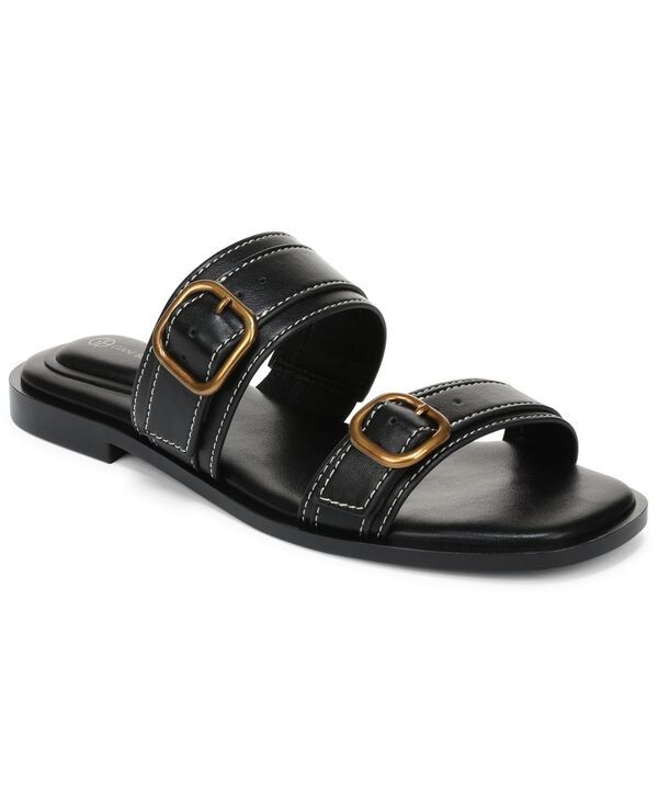 ジャーニ ベルニーニ レディース シューズ サンダル Giani Bernini Womenscottiee Double Band Slide Flat Sandals Black ブラック