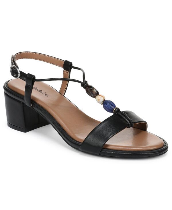 スタイルアンドコー レディース シューズ サンダル ヒール Style Co Womens Blancaa Block Heel Stone Dressandals Black Beauty ブラック