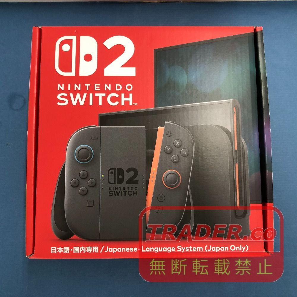 02w25501 Nintendo Switch2 ニンテンドースイッチ2 日本語・国内専用 ライトブルー/ライトレッド ※未使用品 【中古品】