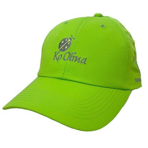コオリナゴルフクラブ キャップ 帽子 メンズ グリーン 緑 ハワイアン雑貨 ハワイ ゴルフグッズ コオリナ