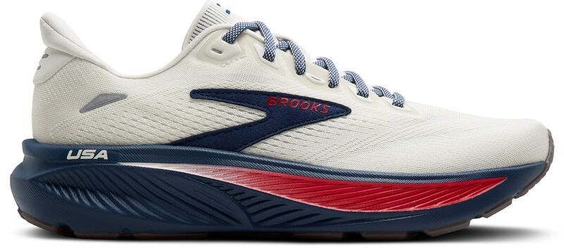 ブルックス メンズ シューズ スニーカー Brooks Mens Ghost 18 Running Shoes CoconutRedBlue ブルー
