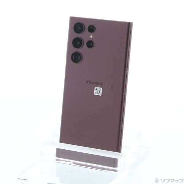 ソフマップ 〔中古品〕 Galaxy S22 Ultra 256GB バーガンディ SC-52C docomo SIMフリー【258】