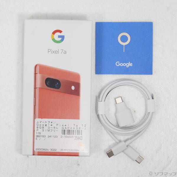ソフマップ 〔中古品〕 Google Pixel 7a 128GB コーラル GA04438-JP