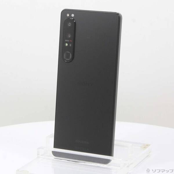 ソフマップ 〔中古品〕 Xperia 1 IV 256GB ブラック SO-51C docomo SIMフリー【258】