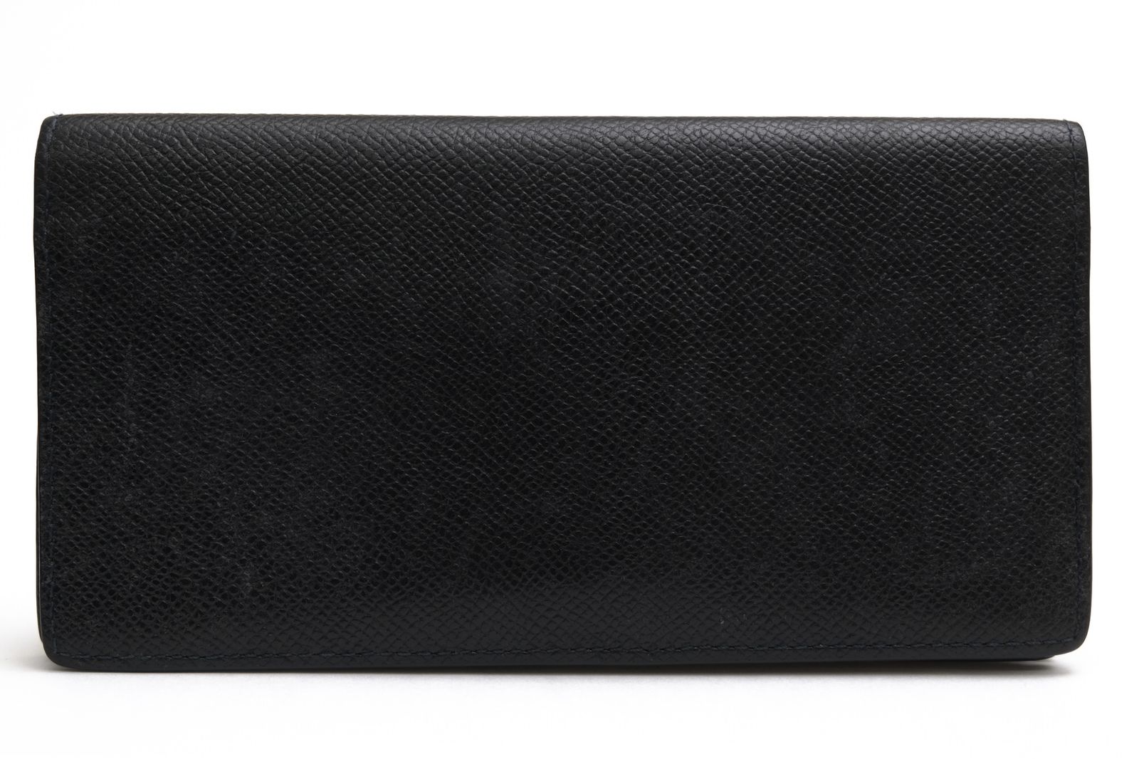 カミーユフォルネ／Camille Fournet 長財布 財布 ウォレット メンズ 男性 男性用 レザー 革 本革 ブラック 黒 Verso Long Wallet ヴェルソ 小銭入れなし 札入れ 二つ折り 定番