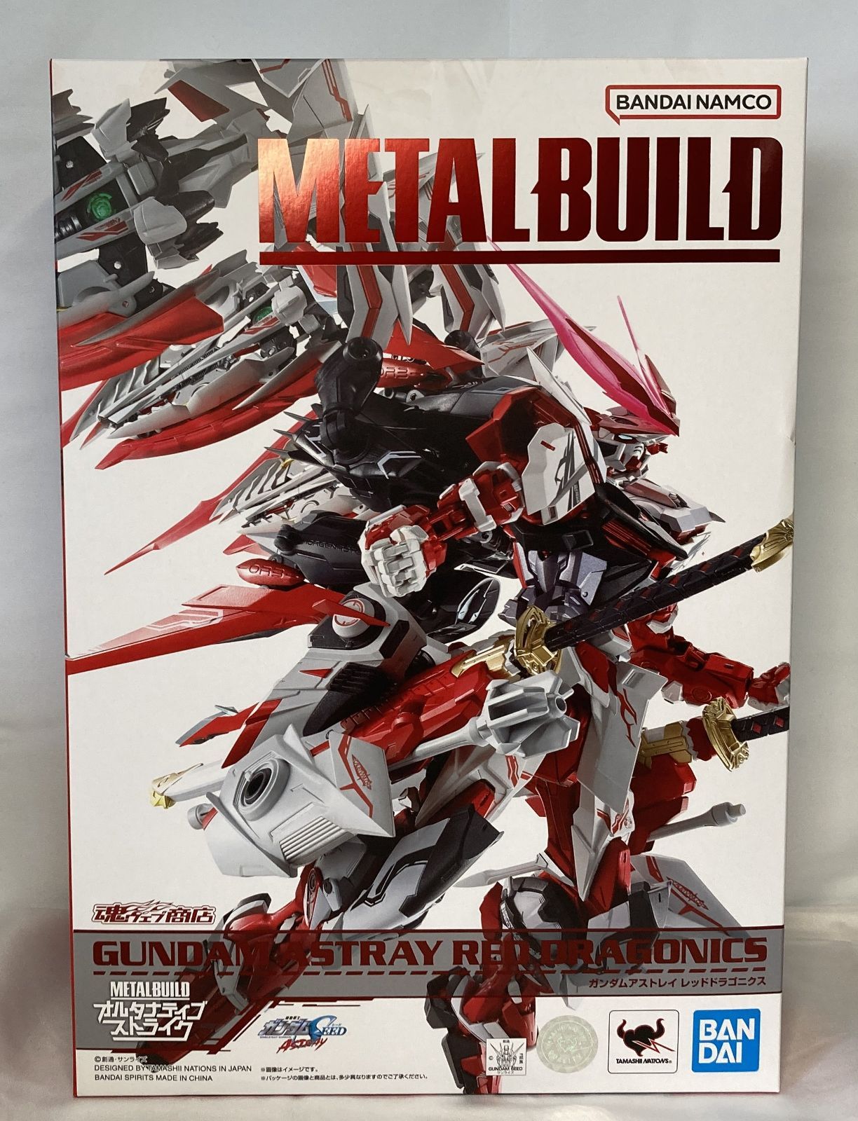 △M566-65 METAL BUILD メタルビルド ガンダムアストレイ レッドドラゴニクス ガンダムSEED プレミアムバンダイ