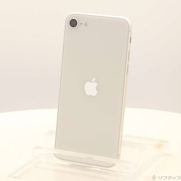 ソフマップ 〔中古品〕 iPhone SE 第3世代 64GB スターライト MMYD3J／A SIMフリー【258】