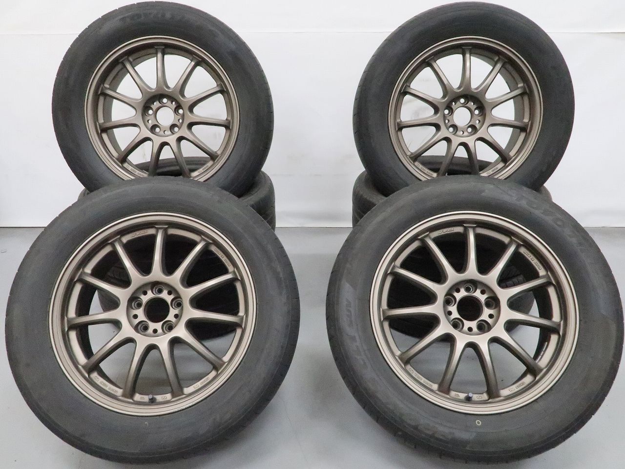 SJ系 フォレスター GT系 XV 等に 4本 WORK EMOTION 11R 17インチ 7J +47 5H PCD 100 ラジアル TOYO プロクセス CL1 SUV 2022年 225/60R17