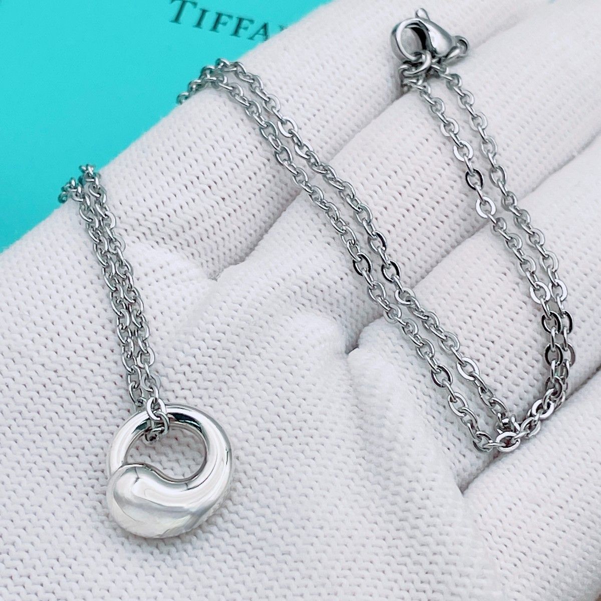 ◇ティファニー◇新品仕上済 Tiffany&Co. エターナルサークル 