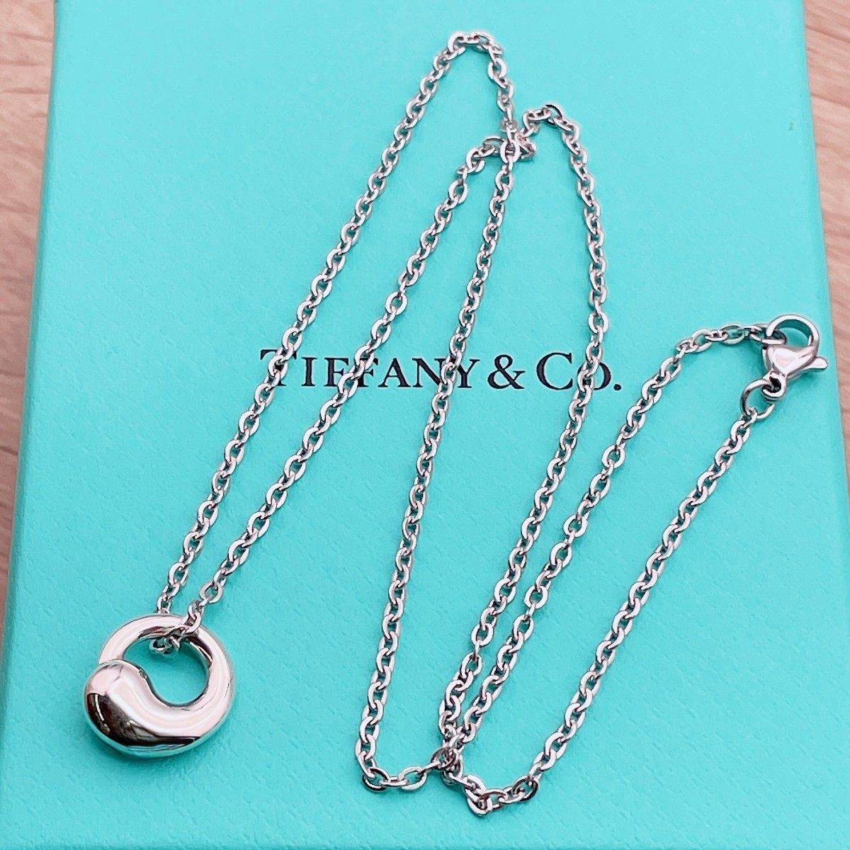 ◇ティファニー◇新品仕上済 Tiffany&Co. エターナルサークル 
