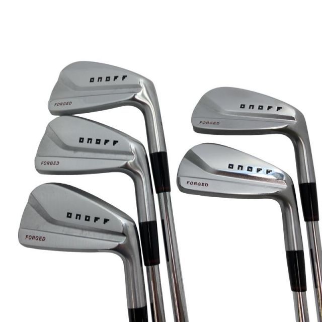 【中古】 ダイワ(グローブライド) ONOFF FORGED(2020) KURO 5S アイアンセット IR NS PRO MODUS3 TOUR105 (フレックスR) メンズ 男性用 右利き 右用 Cランク ゴルフクラブ