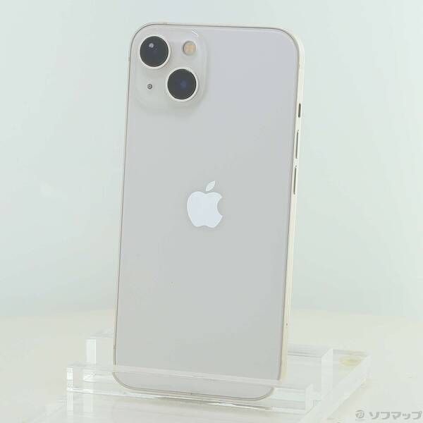 ソフマップ 〔中古品〕 iPhone13 128GB スターライト MLND3J／A SIMフリー【262】