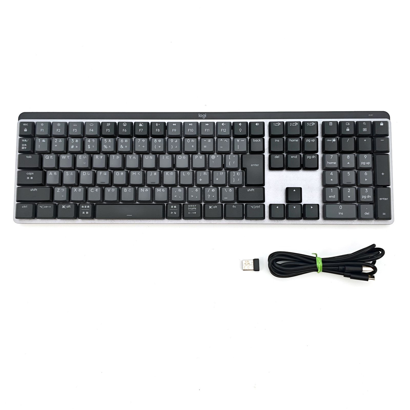 logi メカニカルキーボード 日本語配列 赤軸 本体 Logicool MX Mechanical 赤軸 日本語配列 - メルカリ