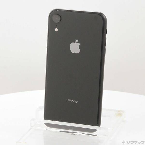 ソフマップ 〔中古品〕 iPhoneXR 64GB ブラック MT002J／A SoftBank【349】
