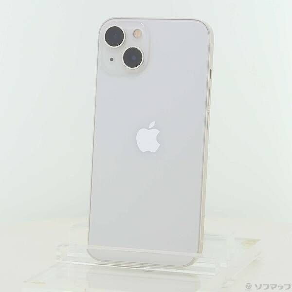 ソフマップ 〔中古品〕 iPhone13 128GB スターライト MLND3J／A SIMフリー【295】