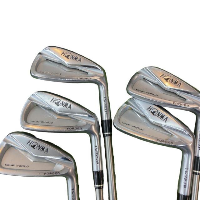 【中古】 本間ゴルフ TOUR WORLD TW727P FORGED 6S アイアンセット IR VIZARD IB85 (フレックスS) メンズ 男性用 右利き 右用 Cランク ゴルフクラブ