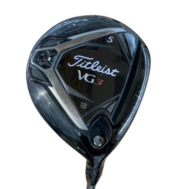 【中古】 タイトリスト Titleist VG3(2018) 5W フェアウェイウッド FW Titleist VG F(2018) (フレックスS) メンズ 男性用 右利き 右用 Cランク ゴルフクラブ