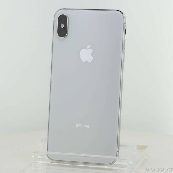 ソフマップ 〔中古品〕 iPhoneXS Max 256GB シルバー MT6V2J／A SIMフリー【377】