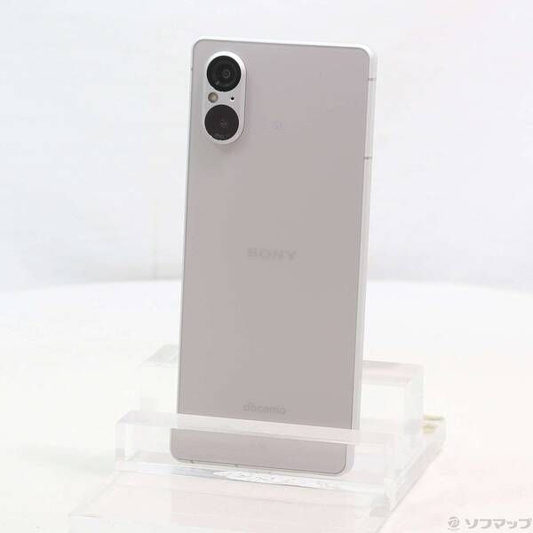 ソフマップ 〔中古品〕 Xperia 5 V 128GB プラチナシルバー SO-53D docomo SIMフリー【377】