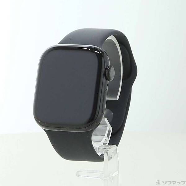 ソフマップ 〔中古品〕 Apple Watch Series 10 GPS 42mm ジェットブラックアルミニウムケース ブラックスポーツバンド【262】