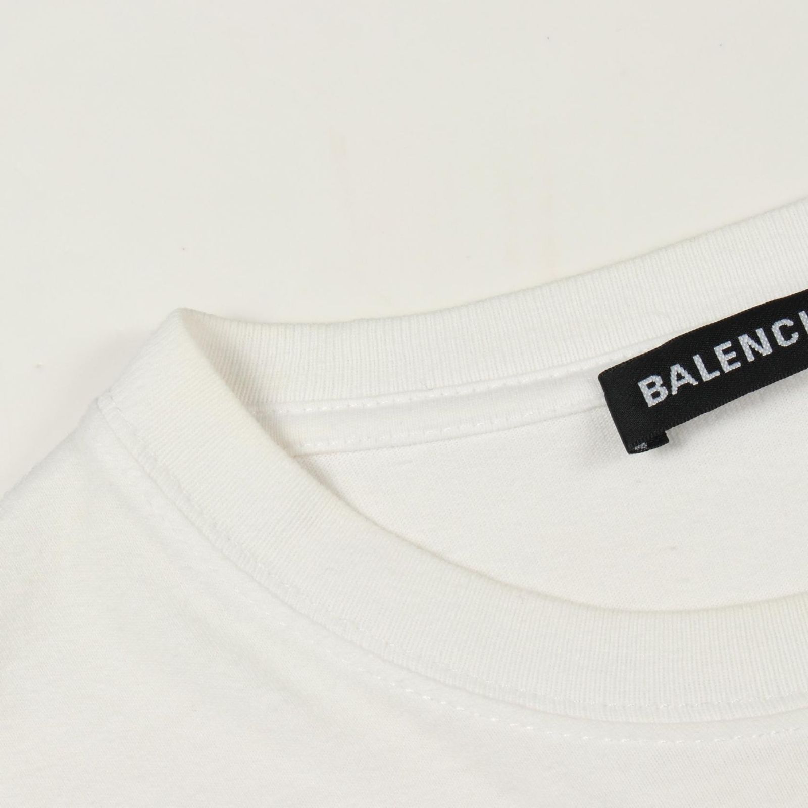 バレンシアガ BALENCIAGA 半袖Tシャツ BBロゴ コットン Tシャツ メンズ 