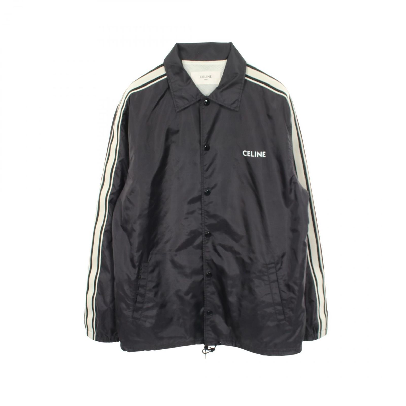 セリーヌ CELINE Nylon Coach Jacket コーチ 2W01C281X ナイロン ジャケット メンズ Used B