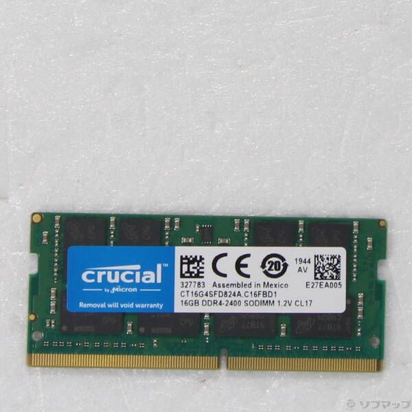 ソフマップ 〔中古品〕 デスクトップ用メモリ DDR4 2400 16GB【262】 8,070円