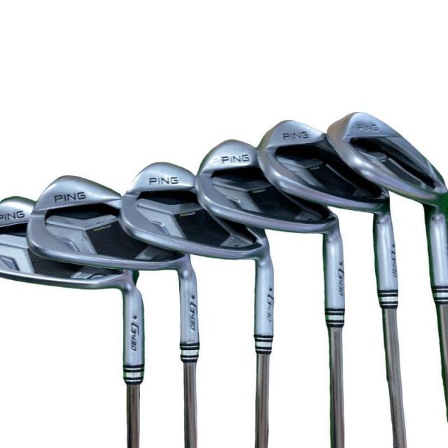 【中古】 ピン G430 6S アイアンセット IR PING TOUR 2.0 CHROME I (フレックスS) メンズ 男性用 右利き 右用 Cランク ゴルフクラブ