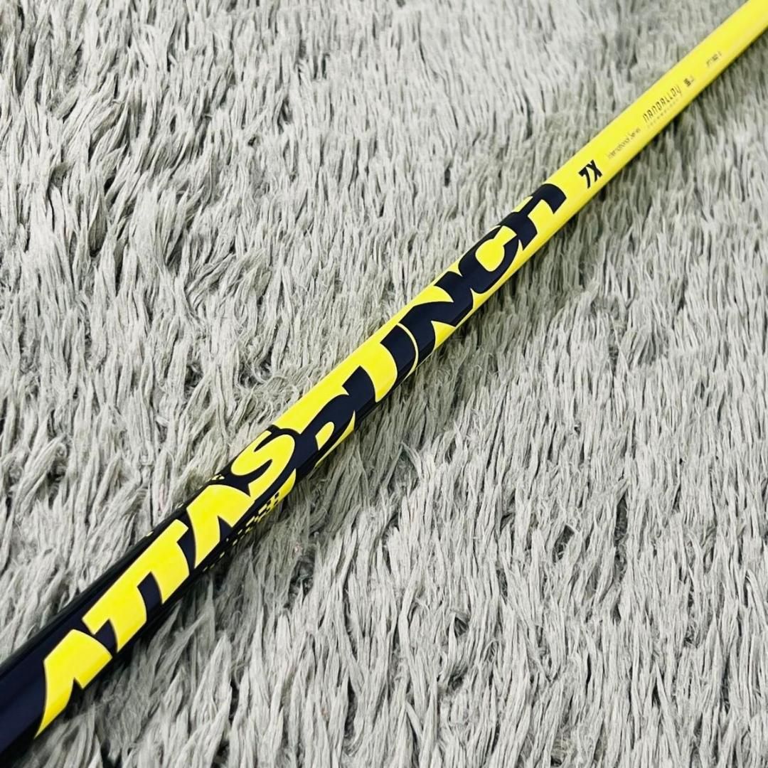 【中古】USTマミヤ アッタスパンチ7 ドライバー用カーボンシャフト 単品 メンズゴルフ UST Mamiya ATTAS PUNCH 7 PING ピン スリーブ付き flex X