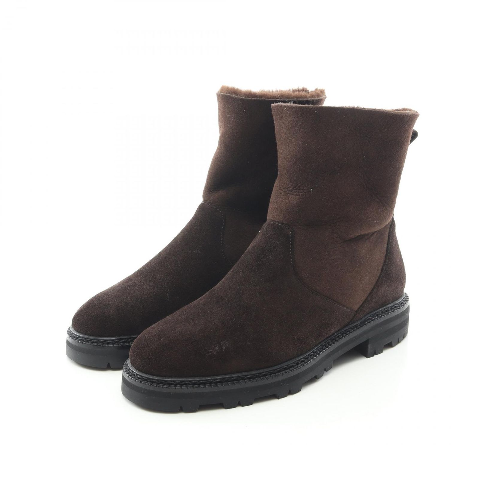 マノロブラニク MANOLO BLAHNIK ブーツ Tomosa ムートン ブーツ レディース 未使用