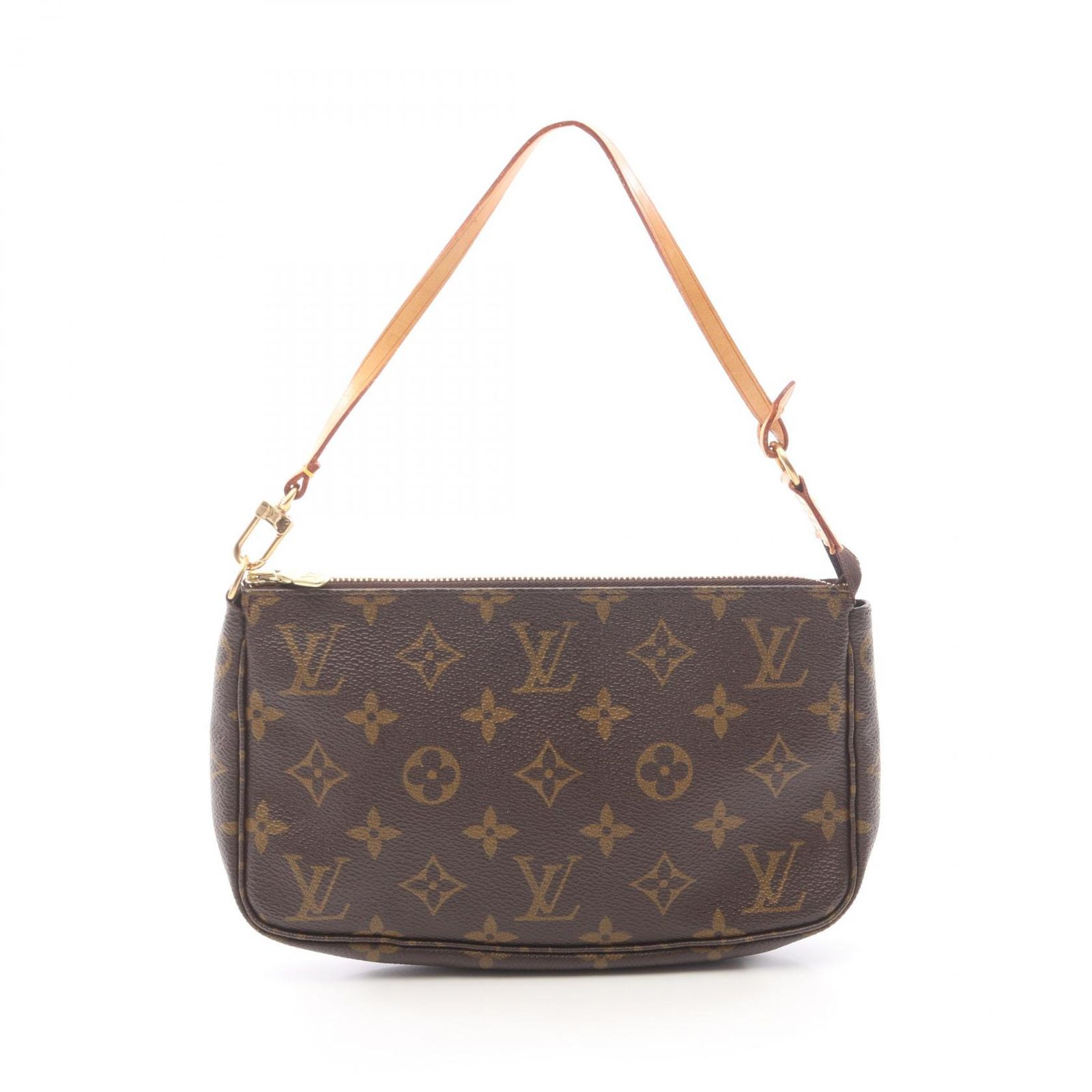 ルイ・ヴィトン LOUIS VUITTON ハンドバッグ ポシェットアクセソワール モノグラム M51980 PVCコーティングキャンバス レザー ポシェット・アクセソワール レディース