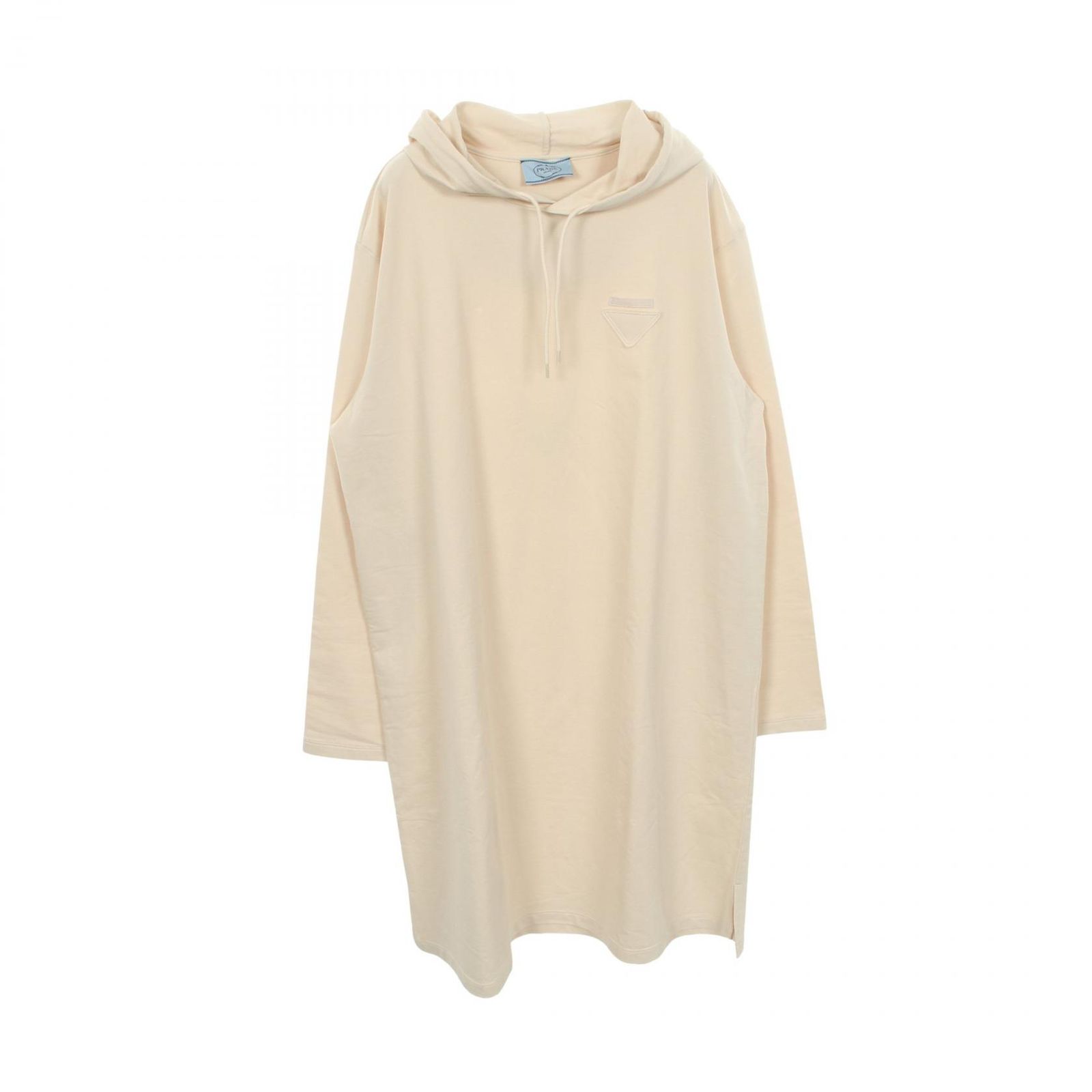 プラダ PRADA ワンピース ストレッチ フード付き スウェット 133309 コットン ワンピース レディース Used A