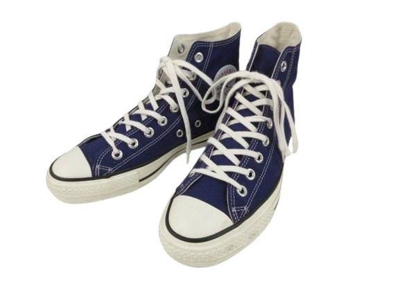 コンバース CONVERSE オールスター ハイカット スニーカー 日本製 MADE IN JAPAN 紫 パープル 7 1/2 26cm シューズ 靴