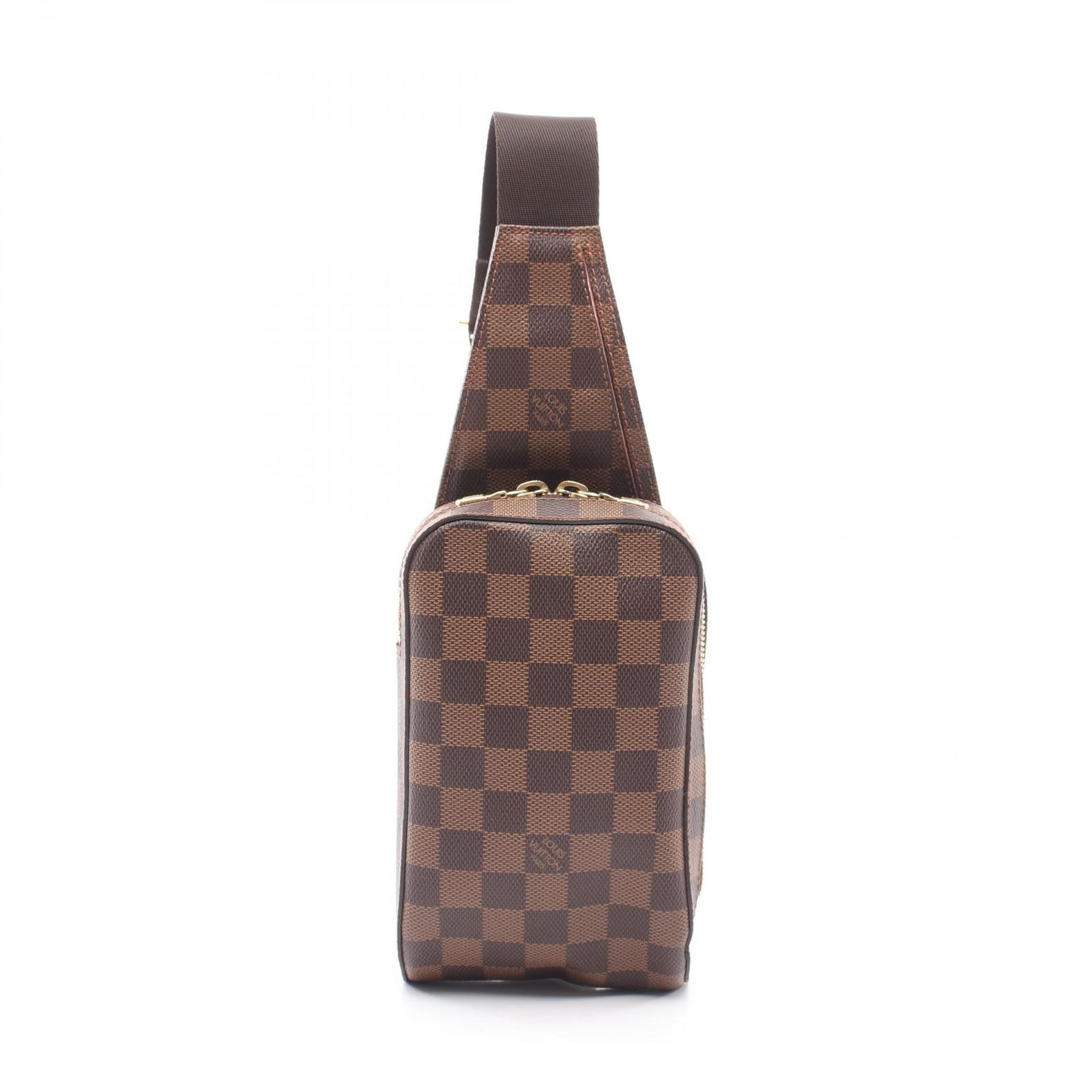 ルイ・ヴィトン LOUIS VUITTON ウエストバッグ ボディバッグ ジェロニモス ダミエエベヌ N51994 PVCコーティングキャンバス ジェロニモス ユニセックス Used B