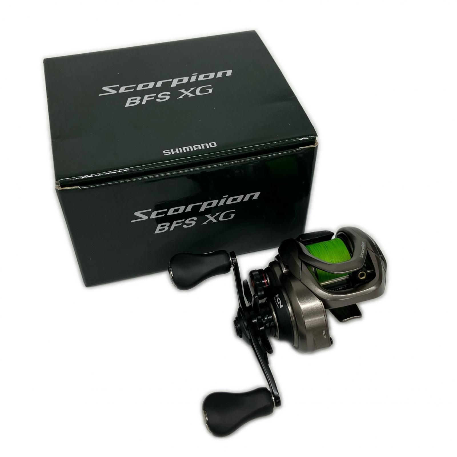 スコーピオン　BFS SHIMANO シマノ ベイトリール スコーピオンBFS XG 右 03757 - メルカリ