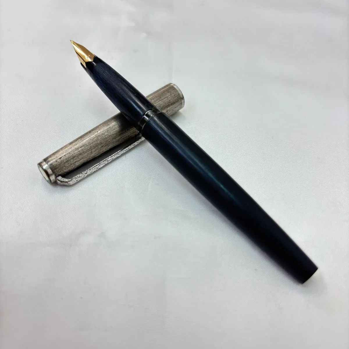 N【アンティーク】モンブラン Mont Blanc 585 14金 14K 万年筆 コレクション 文房具