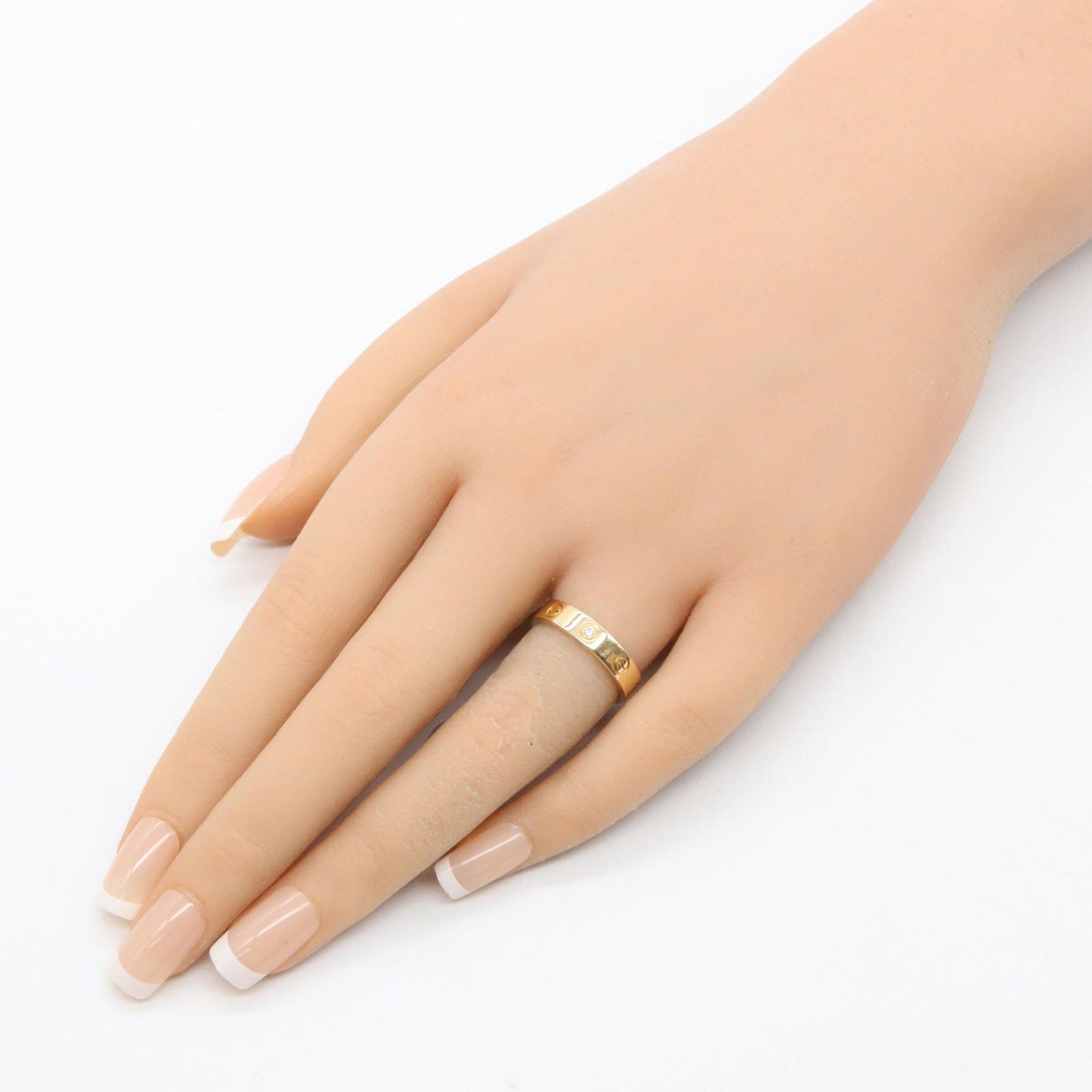 カルティエ CARTIER リング・指輪 ミニラブリング 1PD K18（イエロー
