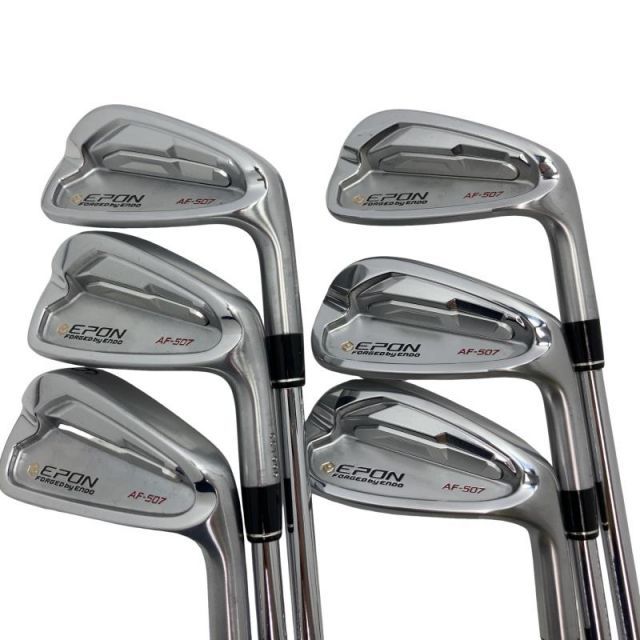 中古】 エポンゴルフ株式会社 EPON AF-507 7S アイアンセット IR NS 