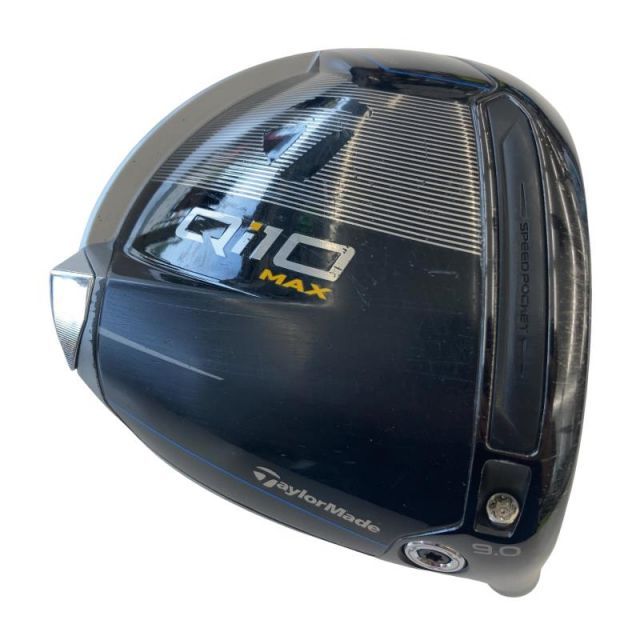 【中古】 テーラーメイド Qi10 MAX 9° ドライバー DR リシャフト (フレックスその他) メンズ 男性用 右利き 右用 Cランク ゴルフクラブ