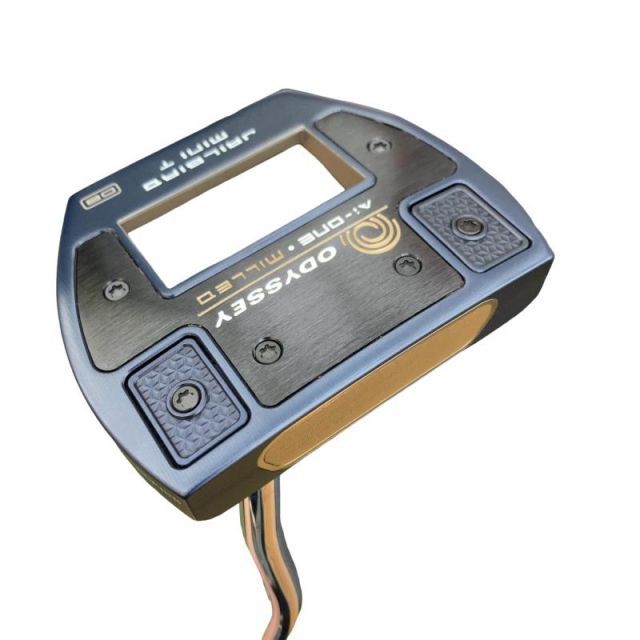 【中古】 オデッセイ Ai-ONE・MILLED JAILBIRD MINI VERSA90 T DB 34インチ パター PT STROKE LAB 90 スチール (フレックスその他) メンズ 男性用 右利き 右用 Bランク ゴルフクラブ