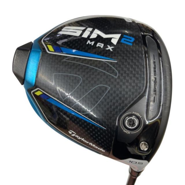 【中古】 テーラーメイド SIM2 MAX 10.5° ドライバー DR リシャフト (フレックスその他) メンズ 男性用 右利き 右用 Bランク ゴルフクラブ