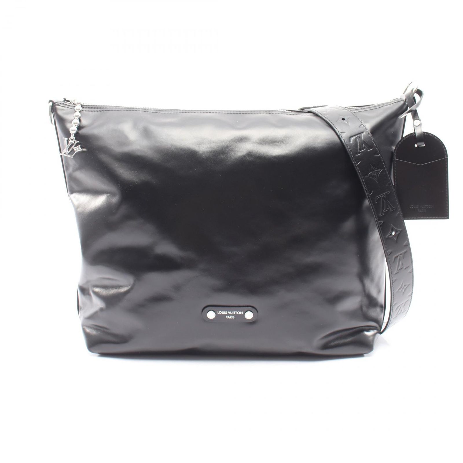 ルイ・ヴィトン LOUIS VUITTON ショルダーバッグ バガボンド ホーボー ノワール M13986 ノワール レザー バガボンド・ホーボー メンズ Used A