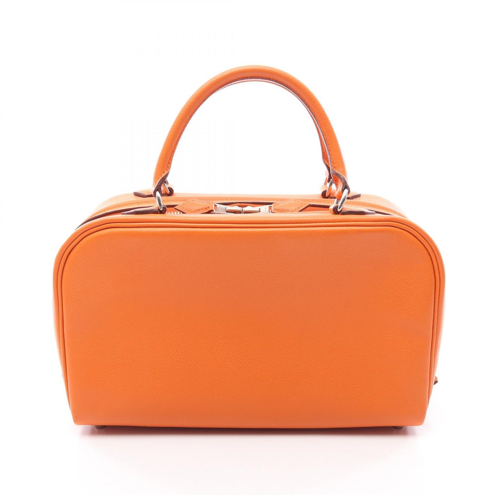エルメス HERMES ハンドバッグ サックアンヴィ26 オレンジ オレンジ レザー サック アンヴィ26 オレンジ レディース Used A