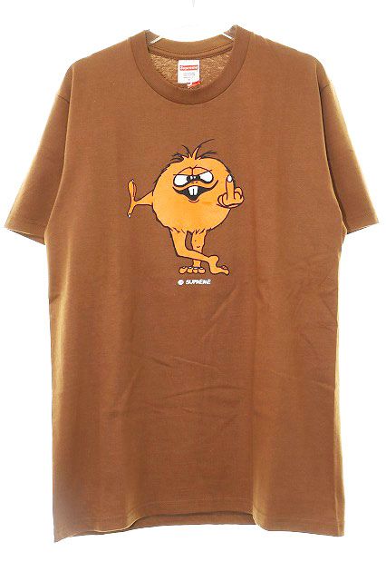 シュプリーム SUPREME 23AW CAMACHO TEE BROWN Sサイズ カマチョ モンスター プリント 半袖 Tシャツ ブラウン 茶色 【ブランド古着ベクトル】【中古】☆AA★260603