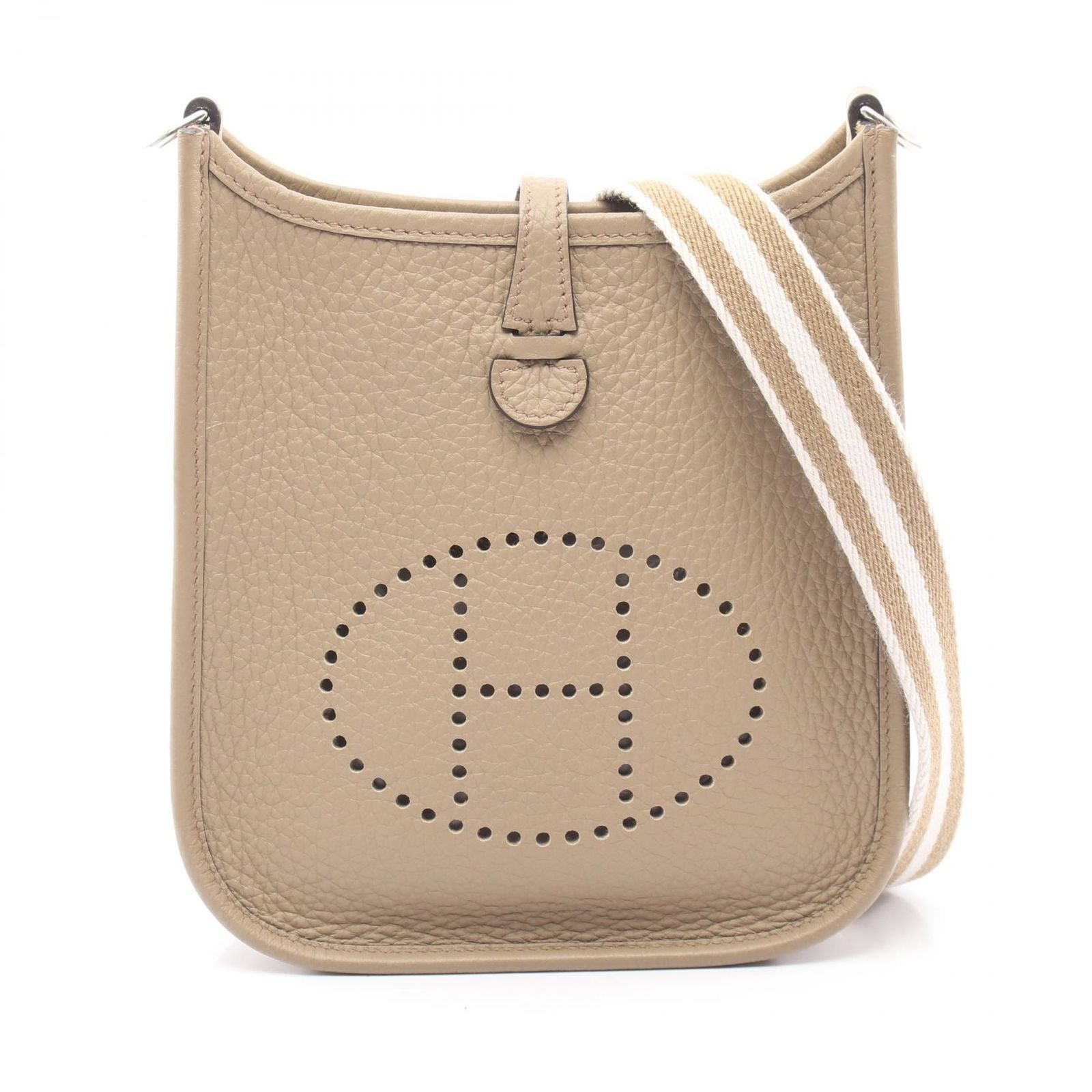 エルメス HERMES ショルダーバッグ エヴリンTPMアマゾン ベージュマルファ ベージュマルファ レザー エヴリンアマゾンTPM ベージュマルファ レディース Used A