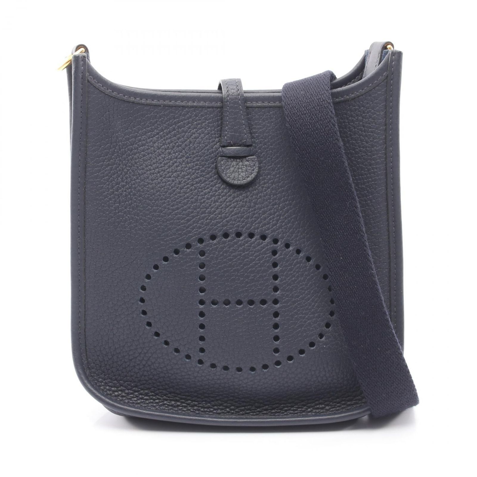 エルメス HERMES ショルダーバッグ エヴリンTPM アマゾン ブルーニュイ ブルーニュイ レザー エヴリンアマゾンTPM ブルーニュイ レディース Used A