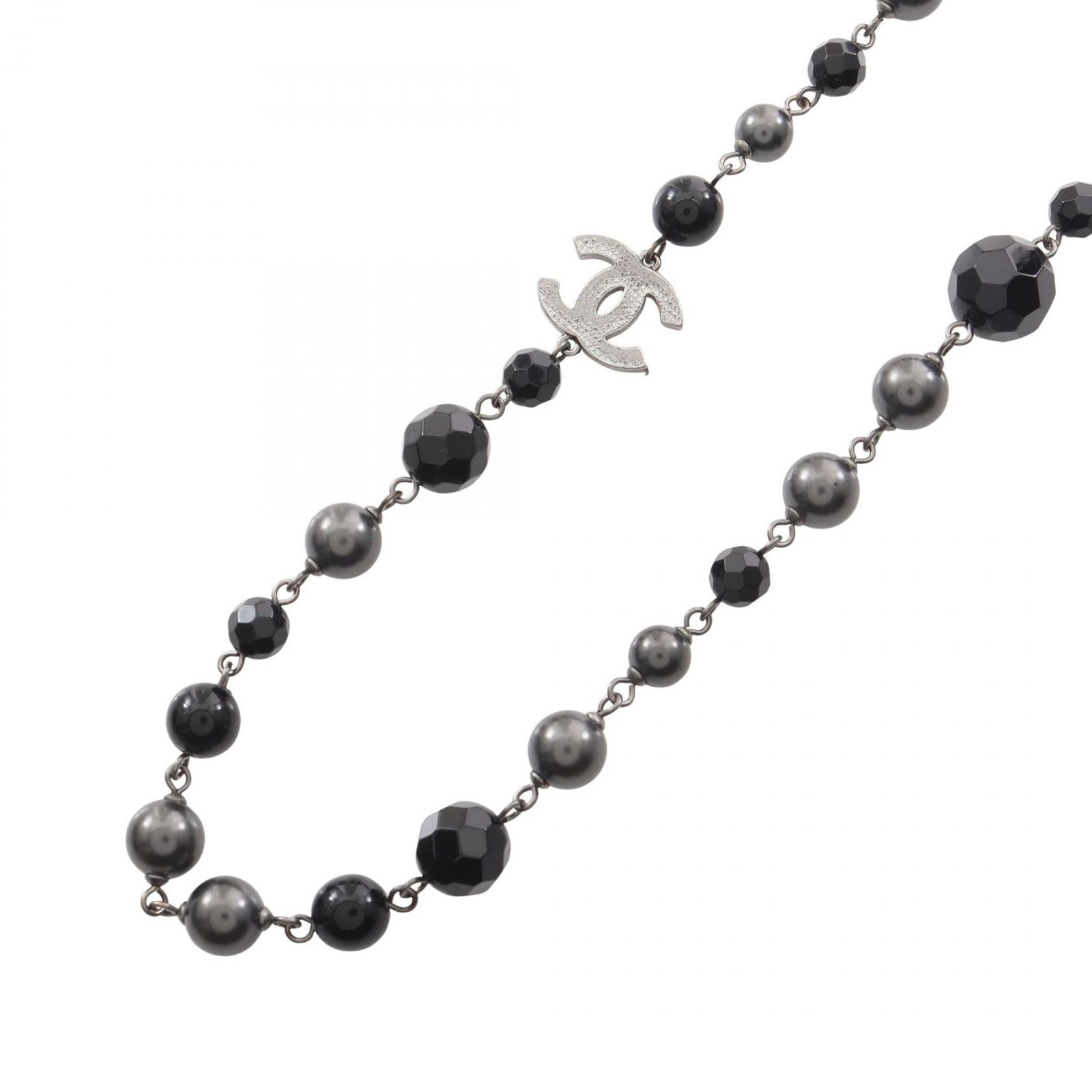 シャネル CHANEL ネックレス ココマーク ステンレススチール ネックレス レディース Used A