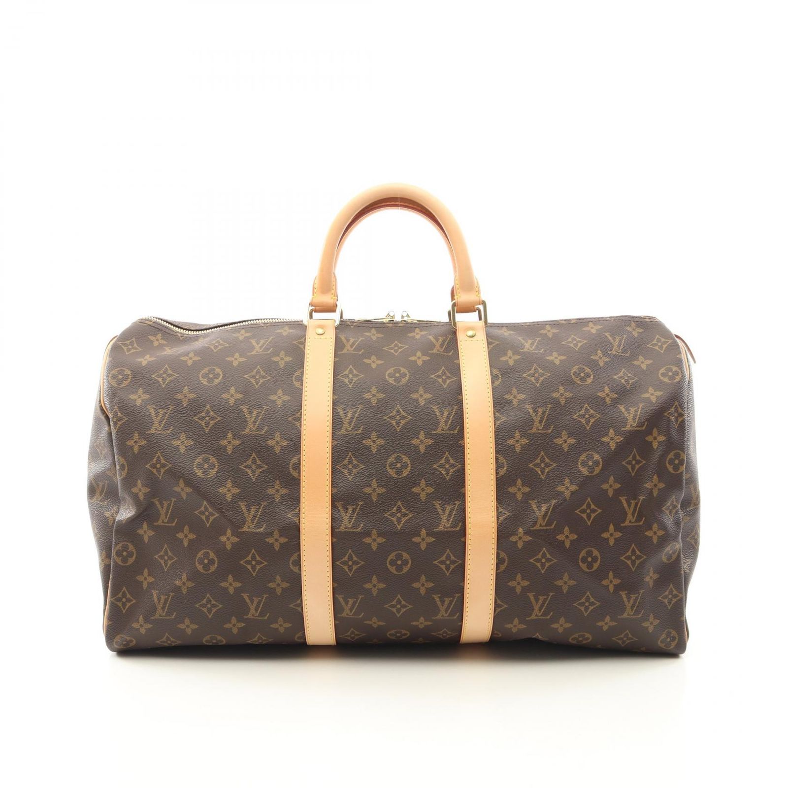 ルイ・ヴィトン LOUIS VUITTON ボストンバッグ キーポル50 モノグラム M41426 PVCコーティングキャンバス レザー キーポル50 ユニセックス Used A 92,840円